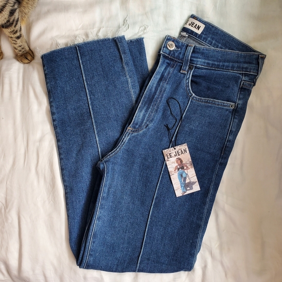 Le Jean Amelia Straight Leg Jeans - Picture 6 of 10